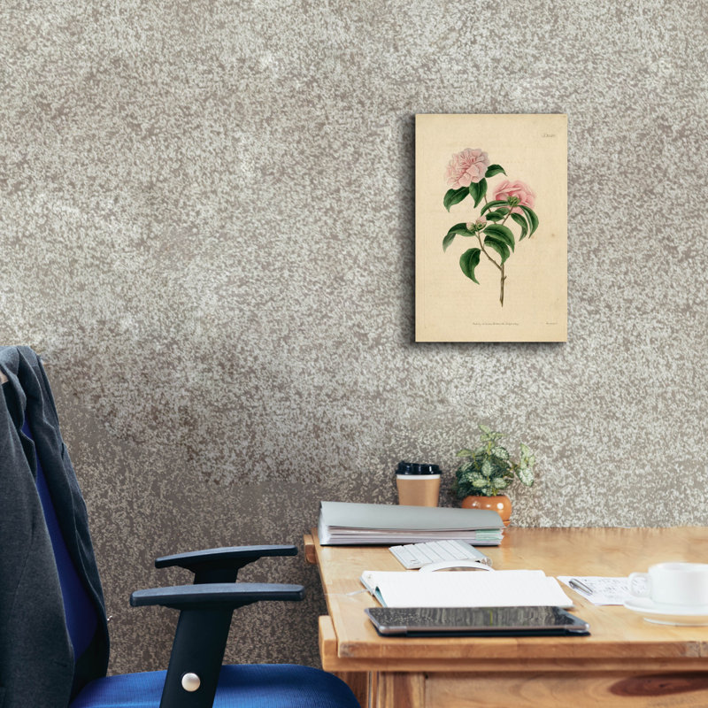 «Epic Graffiti» «Rose rose» par Art Licensing Studio, art mural sur toile, 12 po x 18 po