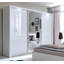 Tino 3 Door Manufactured Wood Wardrobe