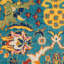 Tapis turquoise / ivoire / jaune Welaka-1723895902