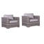 Fauteuil club 2 pièces Letona-960798702