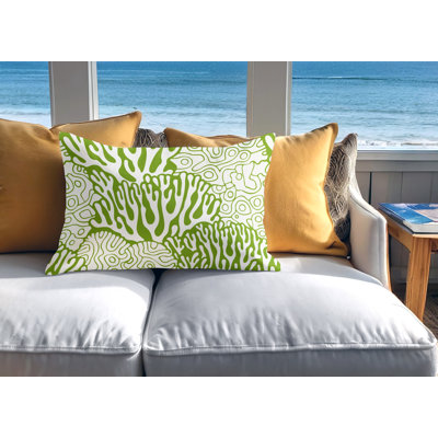 Coussin lombaire intérieur / extérieur Frog gras Coral