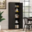 Buffet en métal, armoire de rangement, armoire de cuisine avec tablettes réglables pour la cuisine-118043288