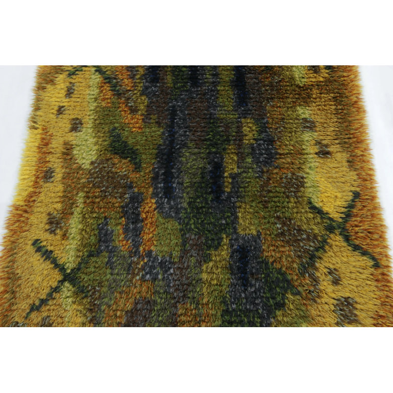 Scandinavian One-of-a-Kind 2'9x4'7 Hand Knotted Area Rug