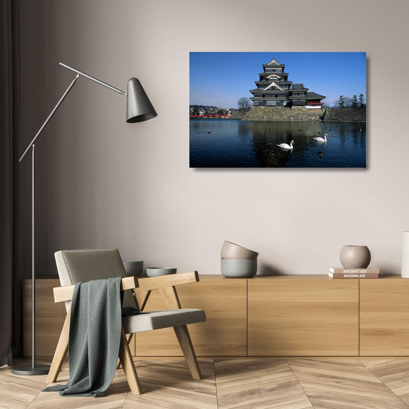 Tour du château de Matsumoto, H 16 po x l 24 po