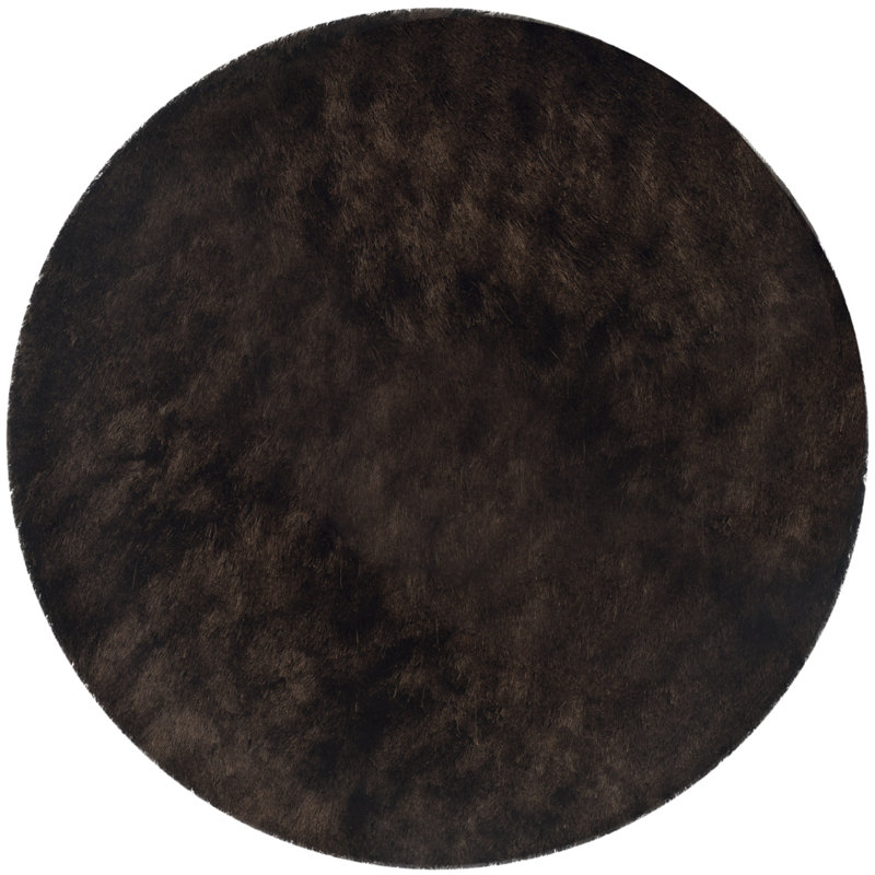 Delane Handmade Tufted Chocolate Area Rug, Runner 2'3" x 8'