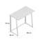 Tyonna Metal Base Writing Desk-32316869