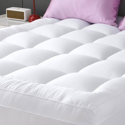 Surmatelas Queen, matelas rafraîchissant de 1000 g/m²