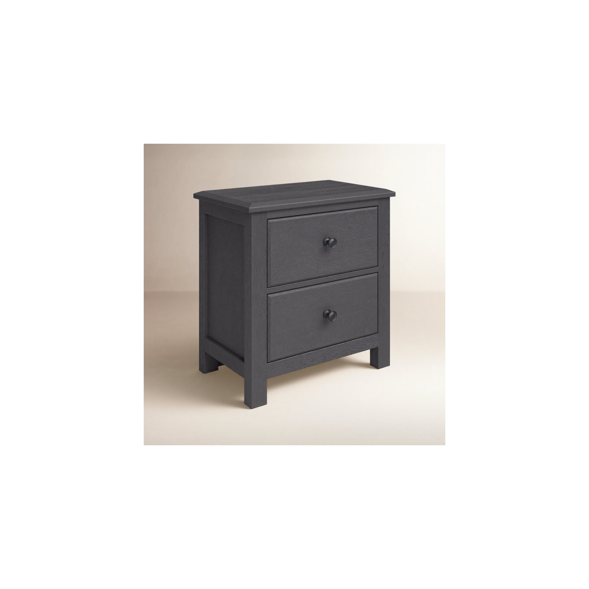 Lewin 2-Drawer Nightstand, Graphite