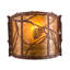 Rustic Lodge 1 - Light Flush Mounted Sconce