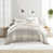 Grey/Ivory Geometric