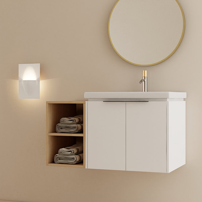 Ensemble de meuble-lavabo mural simple 36 po Gabryl