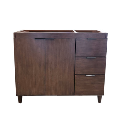 Base de meuble-lavabo simple 38,5 po Evora seulement