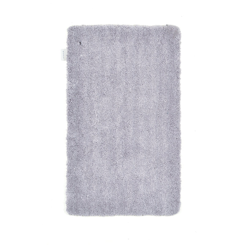 Rectangle Bath Rug, 60 x 100 cm, Grey