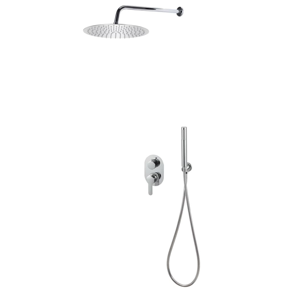 Romriell Dual Shower Head - Round