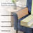Luelle Upholstered Rolled Arm Accent Chair-1301630352