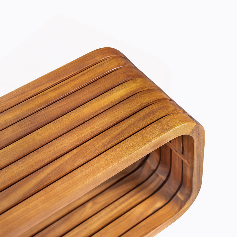 Table basse en bois d'acacia