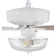 Pro Plus 101 Clear Bowl Light Kit 52'' Ceiling Fan with Light Kit