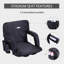 24.5" wide reclining stadium seat-493505954