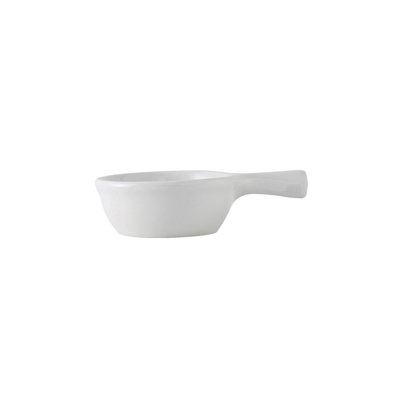 Cocotte français rond tuxton Duratux, Blanc porcelaine