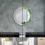 Huldar Glass Flat Wall Mirror