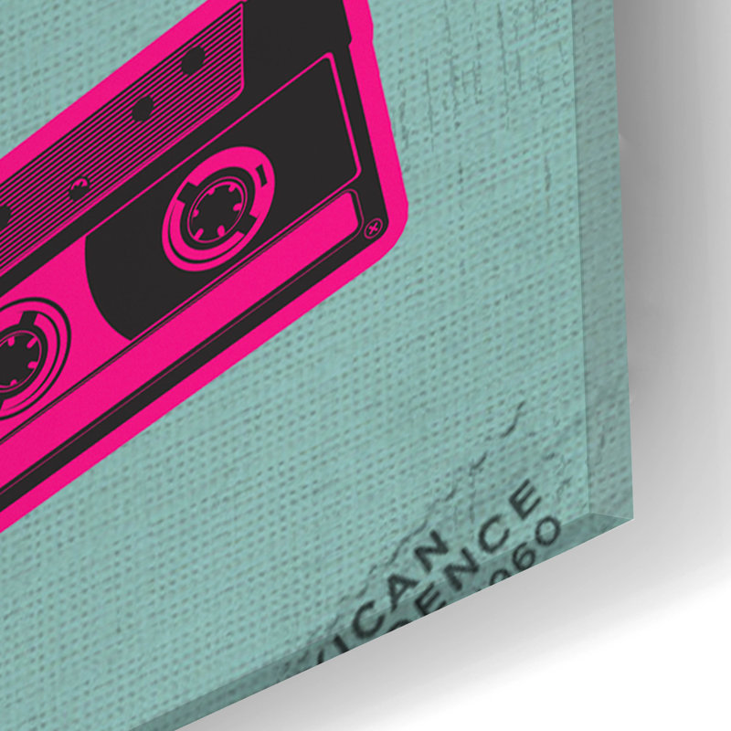«Love Retro Style» par Elo Marc, acrylique, H 24 po x l 16 po x P 0,2 po