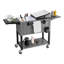 Chariot à glace sur roulettes 80QT sur roulettes avec tablettes latérales