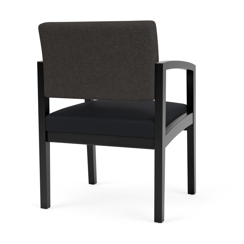Chaise en bois Lenox, Noir, Fumée Archetype / noir Modena