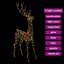 vidaXL 3D Reindeer with 140 LEDs Warm white-2113417293-2113417297