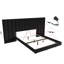 Lit mural tapissier en lin-870031067-870031064
