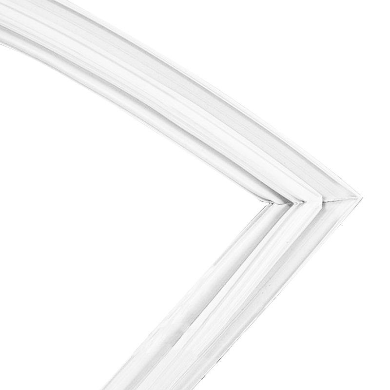Nouveau joint d'étanchéité de porte de congélateur de réfrigérateur (blanc) pour le tourbillon. La taille approximative est de 33,86 po x 20,59 po.