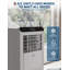 Unité de climatisation portable 10 000 BTU - Climatiseur portatif efficace avec fonctions de refroidissement, déshumidificateur et ventilateur, télécommande, minuterie 24H, pour le bureau à domicile et la chambre à coucher jusqu'à 450 pieds carrés (gris et noir)