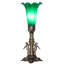 Mini lampe verte 11 po Tiffany Pond Lily Maidens-1317831735