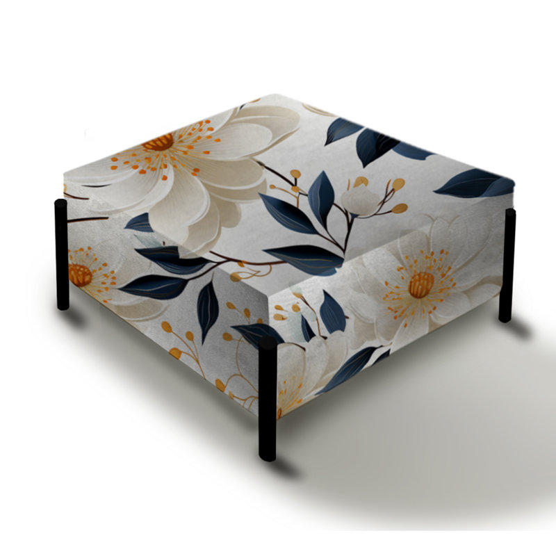 Motif floral White Essence