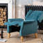 Ailith 70cm Wide Velvet Wing Chair Recliner-488310759