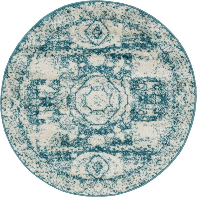 Vienna Oriental Indoor Rug, Round 5'
