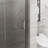34"X 72" Bifold Frameless Glass Shower Door 1/4 Inch Tempered Clear Glass Pivot Swing Shower Panel, Foldable-111607751