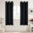 Decorative Silver Diamond Blackout Curtains(Set of 4)-1513832142-1513832137