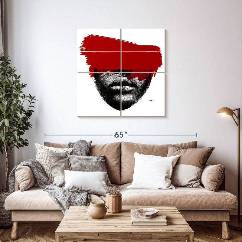 Leisha noir blanc rouge