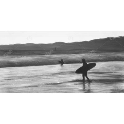 Surfers - 15.75"x31.50" Desk mat