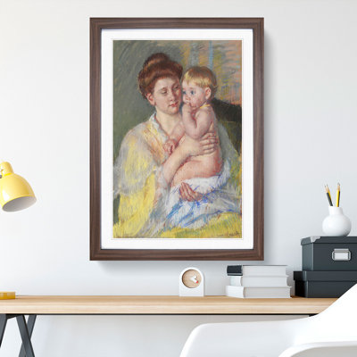 Mother and Child Vol.4 by Mary Cassatt - Picture Frame Painting