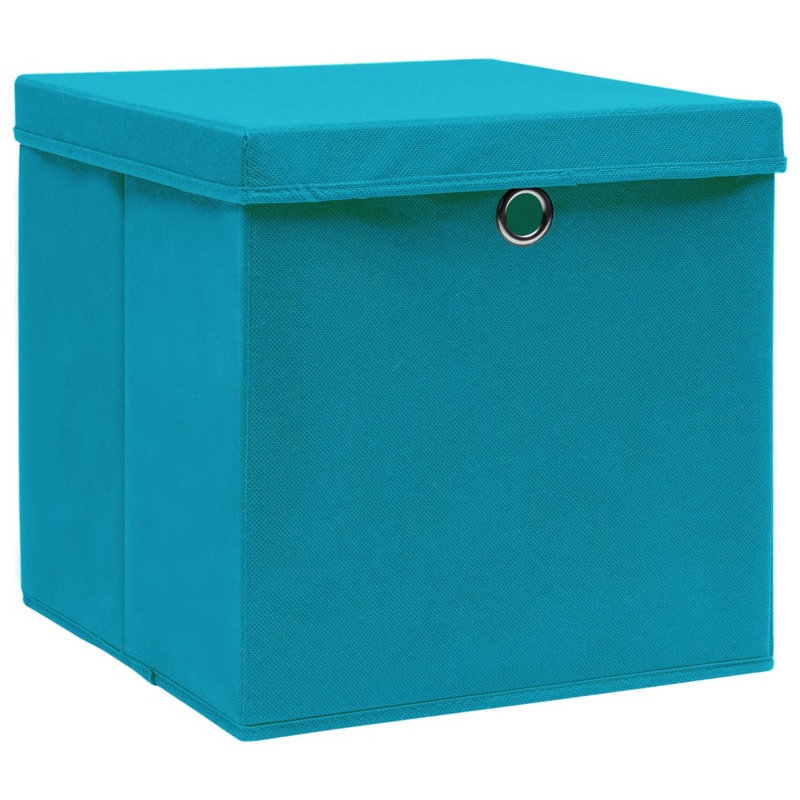 Rebrilliant Fabric Bin, Blue