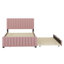 Lit plateforme double avec lit gigogne-107233599