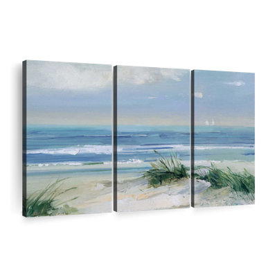 «Coastal Breezes», 3 pièces sur toile