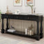 Console longue avec tiroirs et tablette pour le vestibule, le couloir et le salon-1170026973