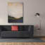 Toile épique Graffiti «Sunset By The Lake 1» par Brittany Evans, 40 po x 54 po