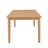 Woodlawn 110" Dining Table - Natural Teak-84679394-85152754