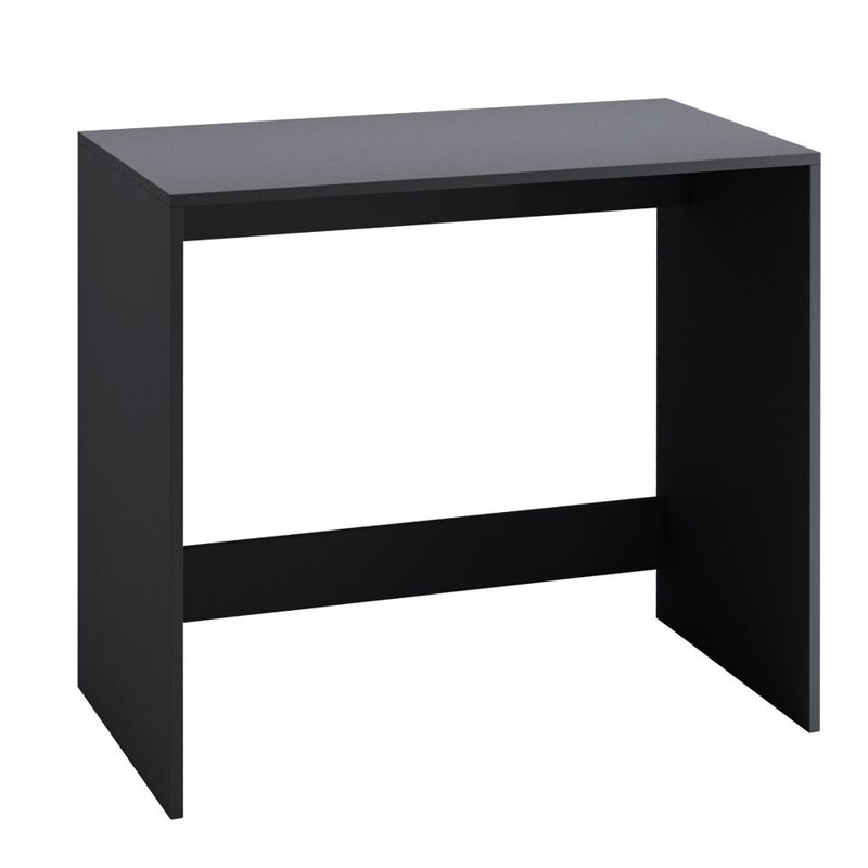 Almand Rectangle 45cm L Training Table, Black