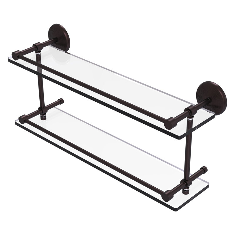 Tilney 2 Piece Tiered Shelf, Antique Bronze