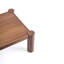 Table basse en bois massif Ellis Mid-Century