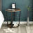 Ashtabula Circular End Table with Open Shelf-1185363313